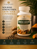 Turmeric Curcumin, infused with organic ginger and BioPerine